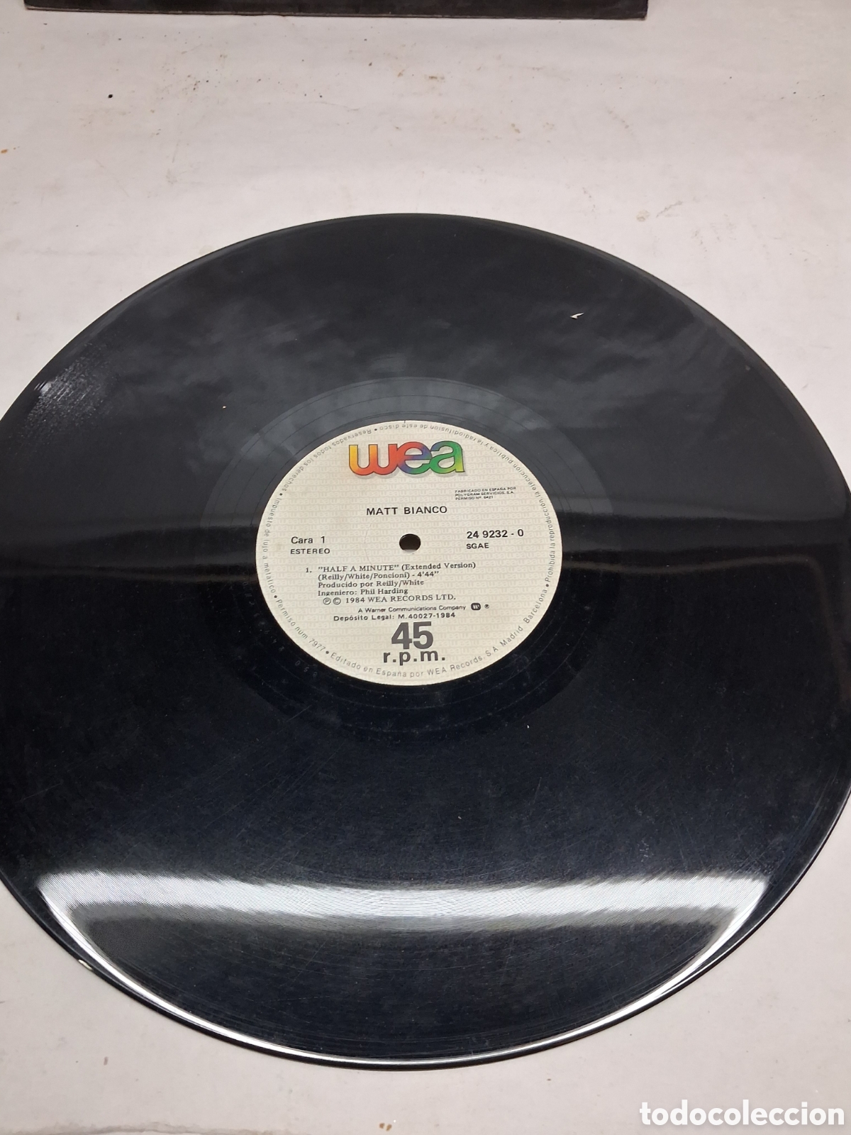 Discos de vinilo: Matt Bianco Half a Minute - Foto 3