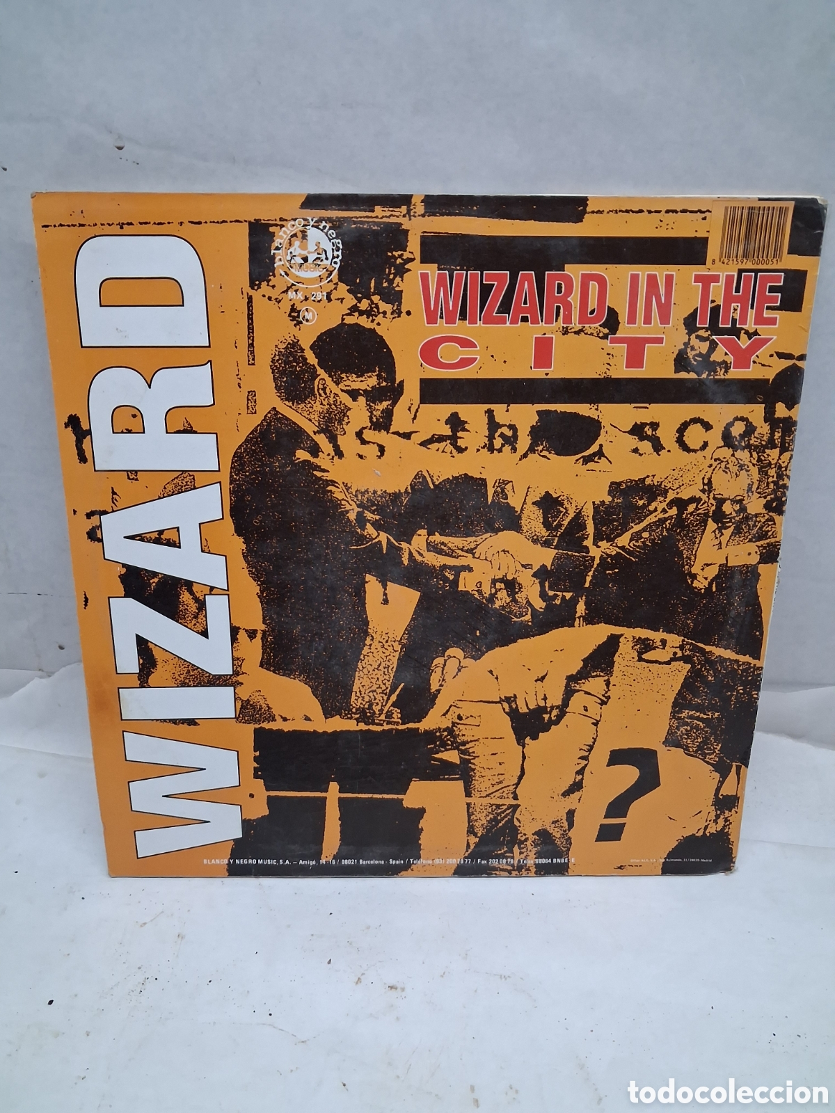 Discos de vinilo: Wizard in the City blanco y negro - Foto 2