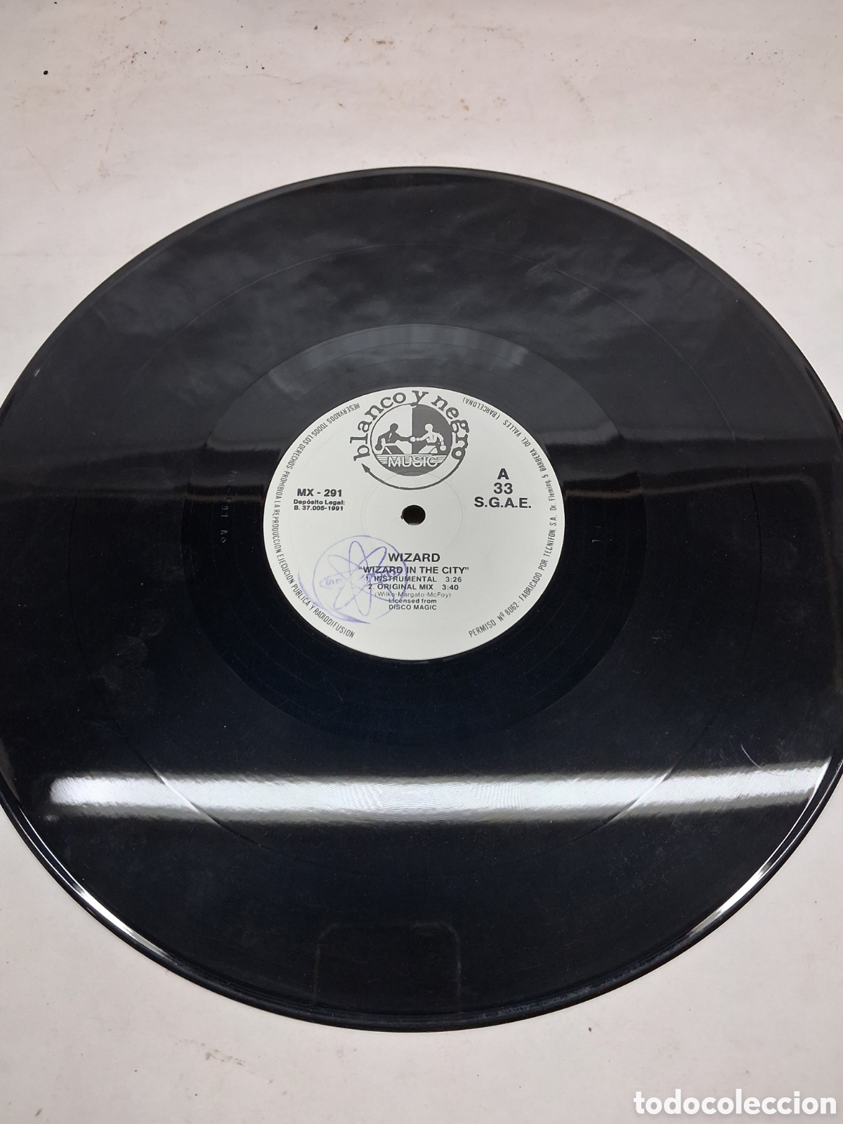 Discos de vinilo: Wizard in the City blanco y negro - Foto 3