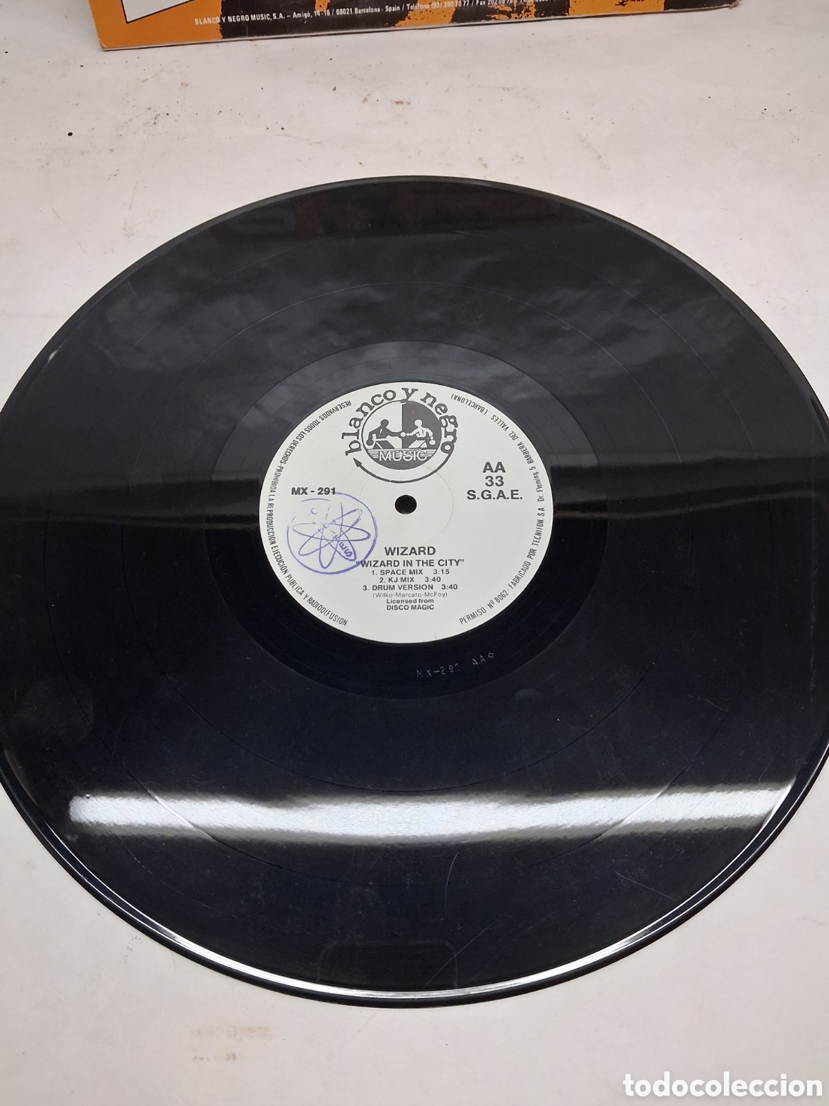 Discos de vinilo: Wizard in the City blanco y negro - Foto 4