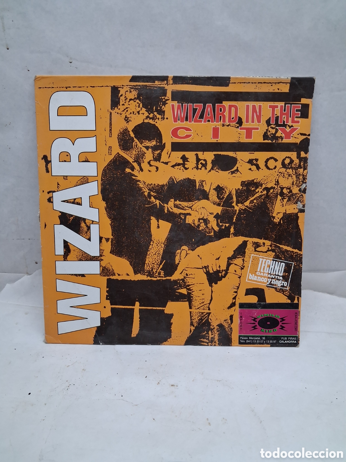 Discos de vinilo: Wizard in the City blanco y negro - Foto 1
