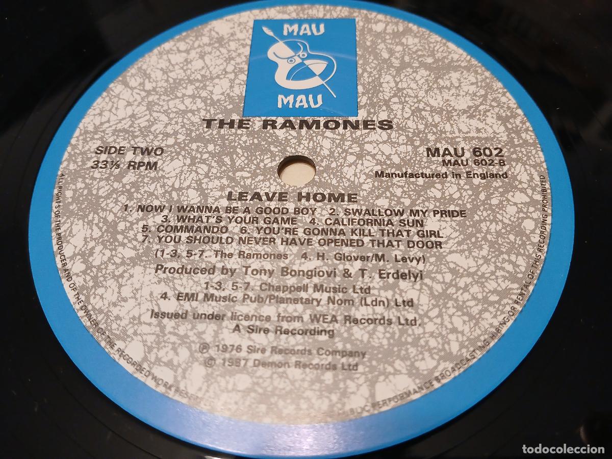 Discos de vinilo: Ramones &ndash; Leave Home- (1987) LP disco vinilo - Foto 2