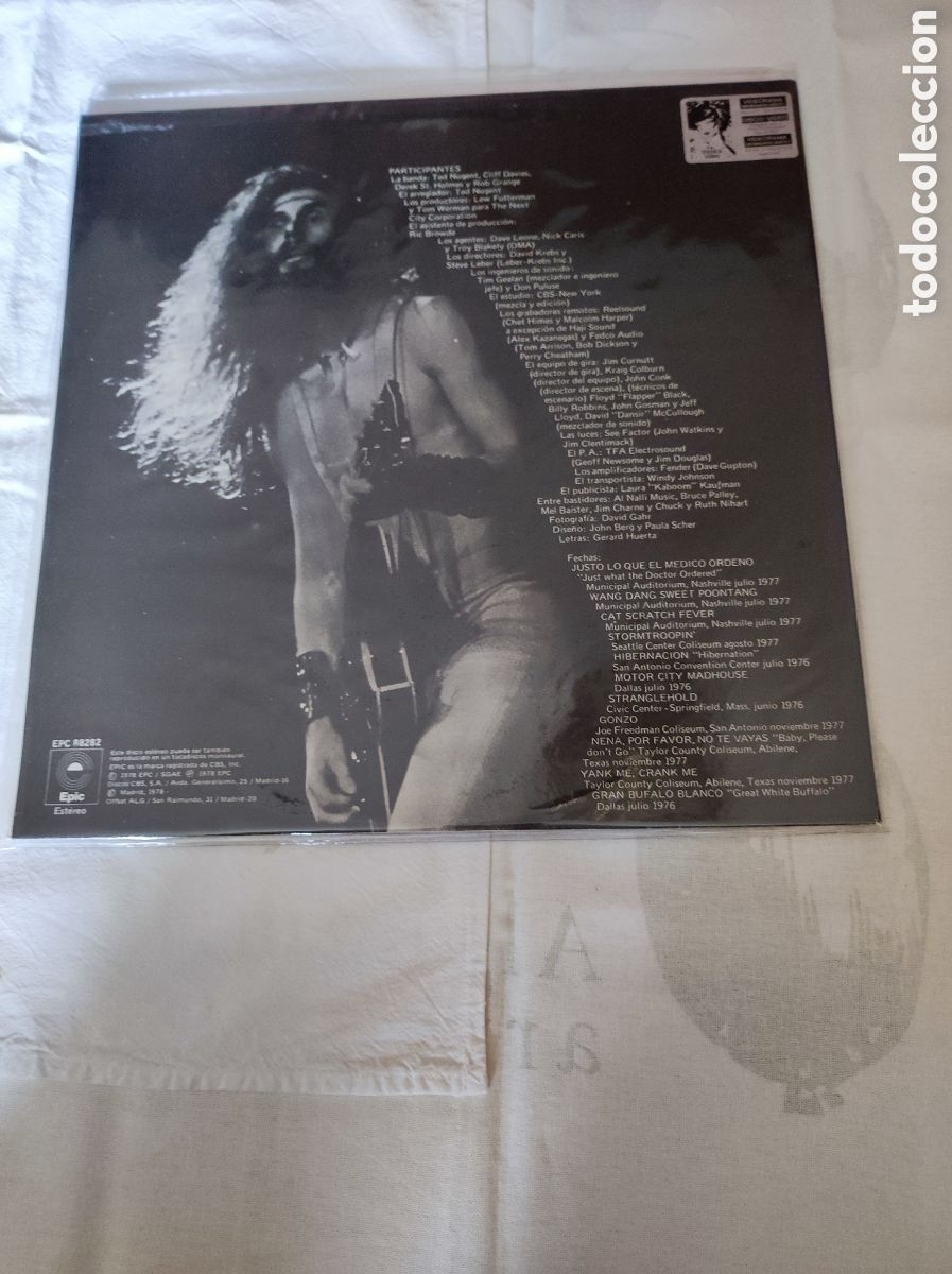 Discos de vinilo: TED NUGENT - DOUBLE LIVE GONZO! - Foto 2