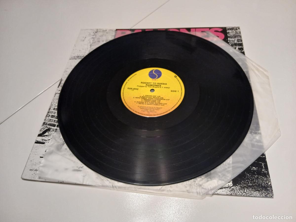 Discos de vinilo: Ramones &ndash; Rocket To Russia- LP disco vinilo - Foto 4