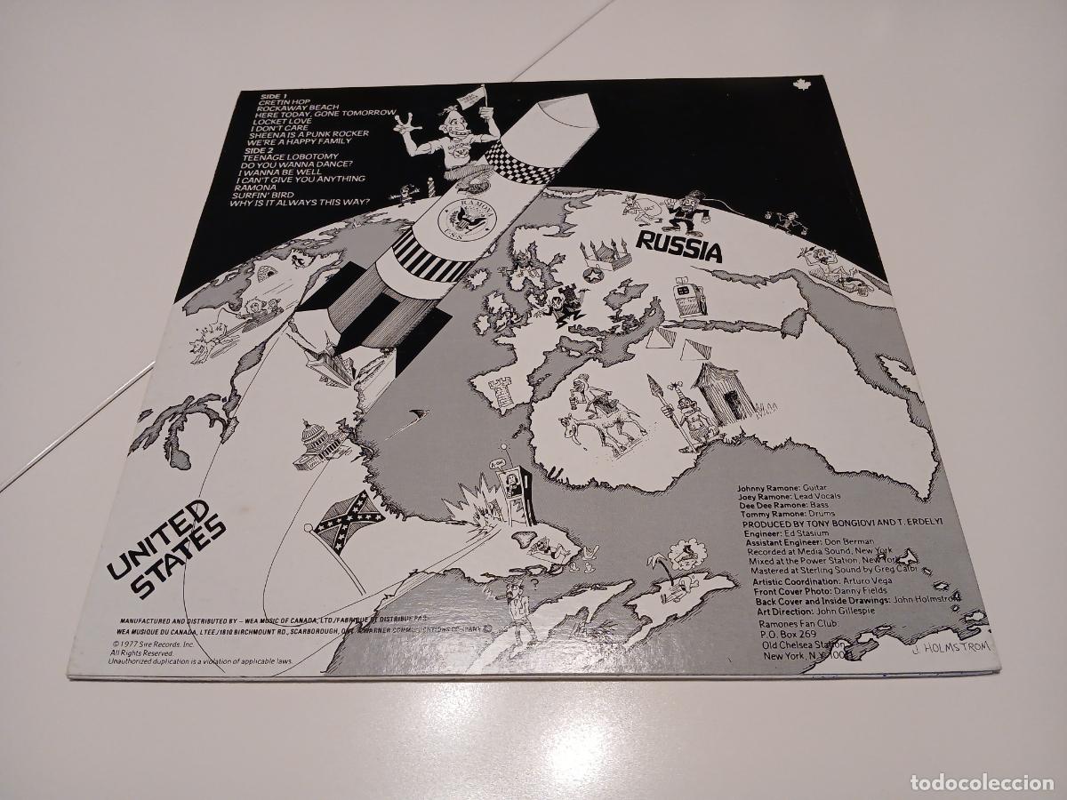 Discos de vinilo: Ramones &ndash; Rocket To Russia- LP disco vinilo - Foto 7