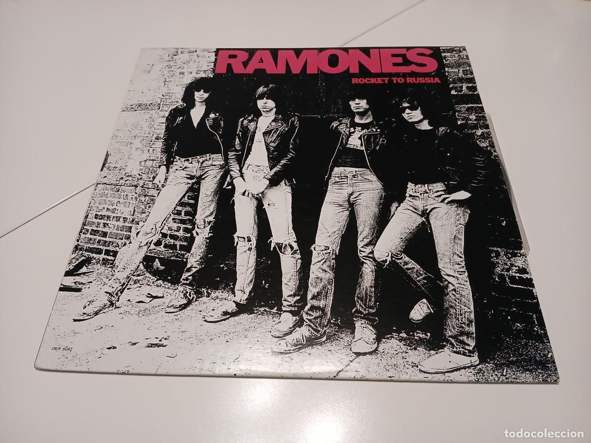 Discos de vinilo: Ramones &ndash; Rocket To Russia- LP disco vinilo - Foto 1