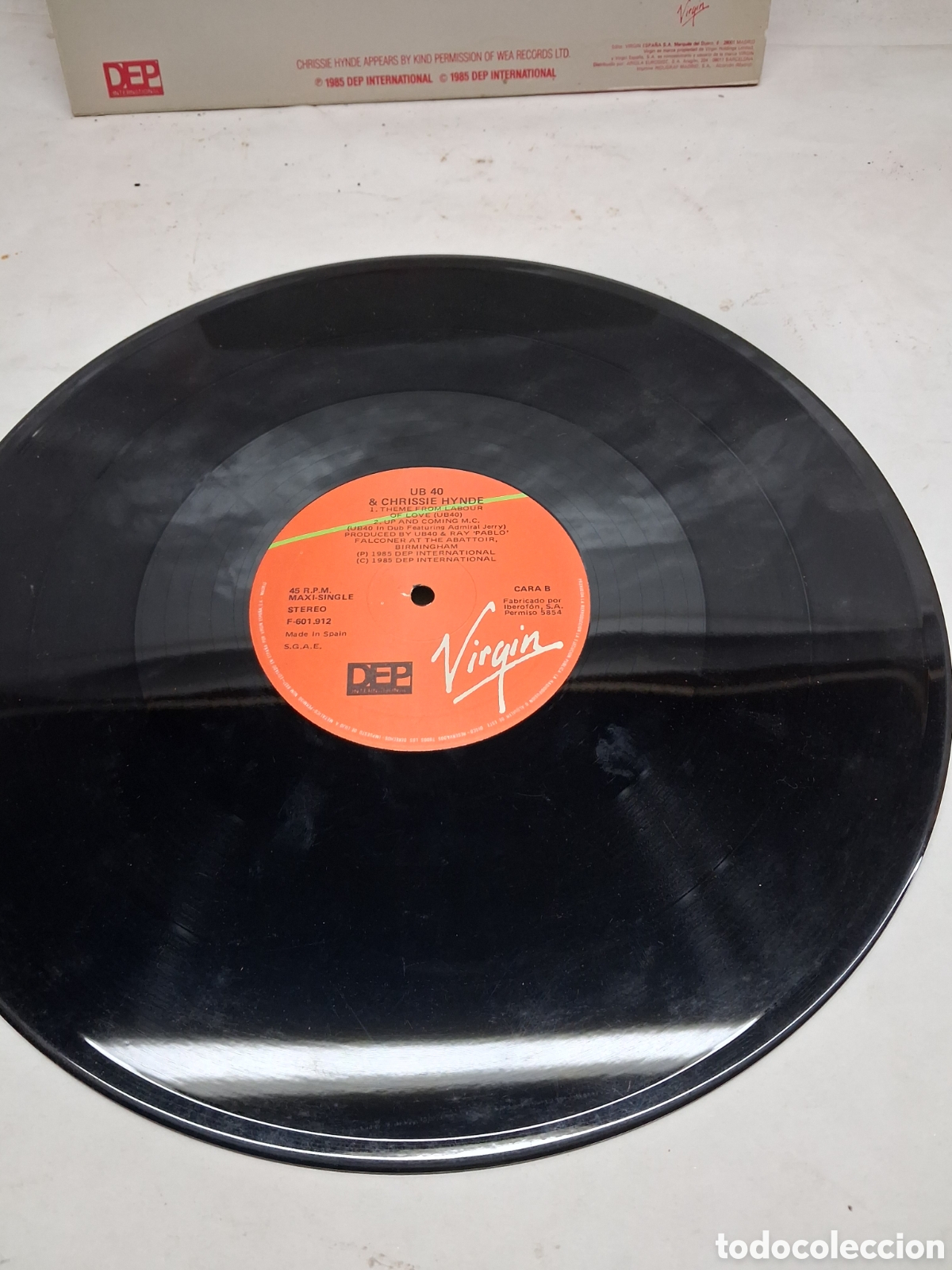 Discos de vinilo: UB40 I got you babe maxi single - Foto 4