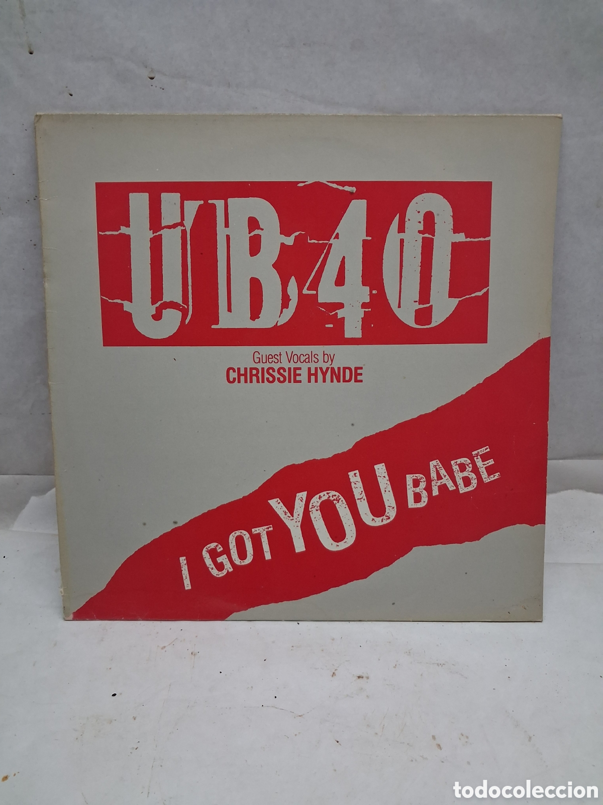 Discos de vinilo: UB40 I got you babe maxi single - Foto 1