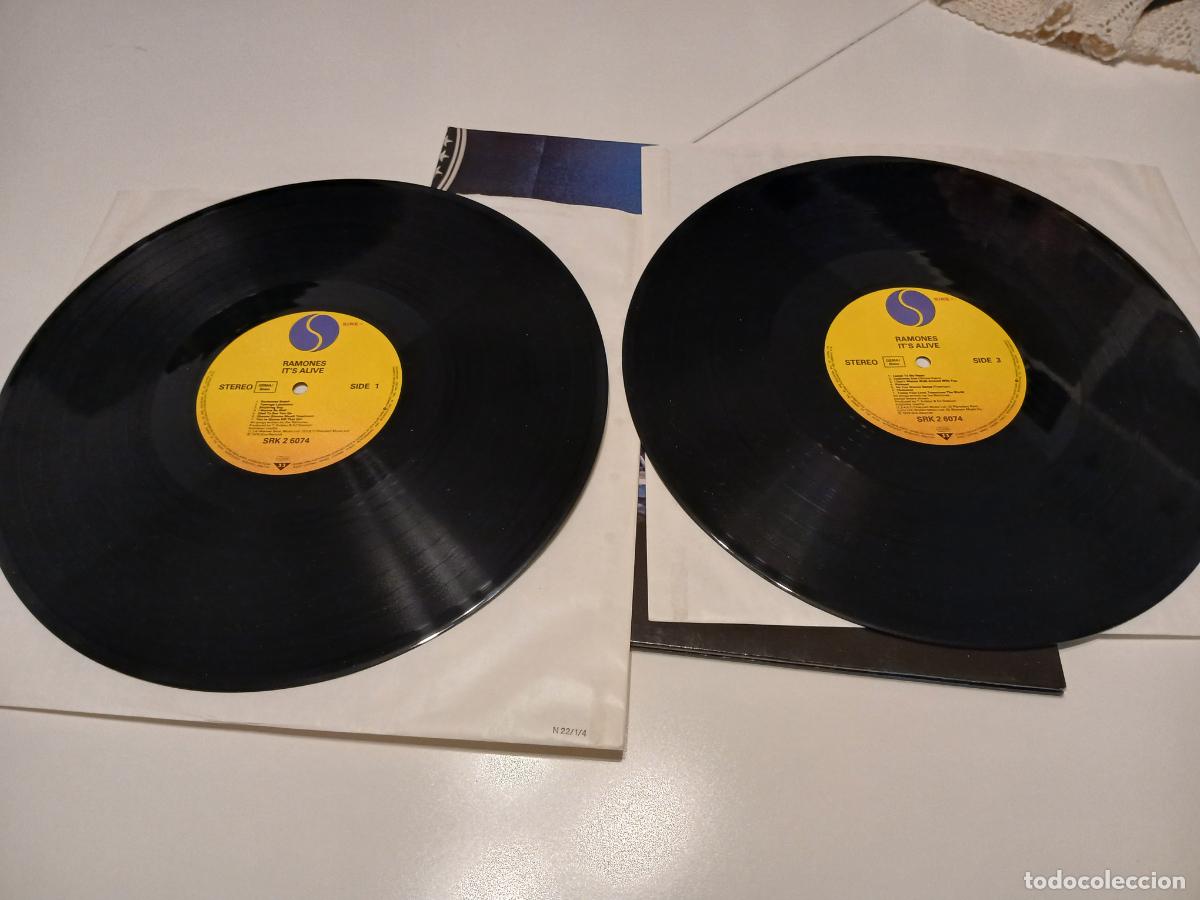 Discos de vinilo: Ramones &ndash; Its Alive- 2 X LP disco vinilo - Foto 4