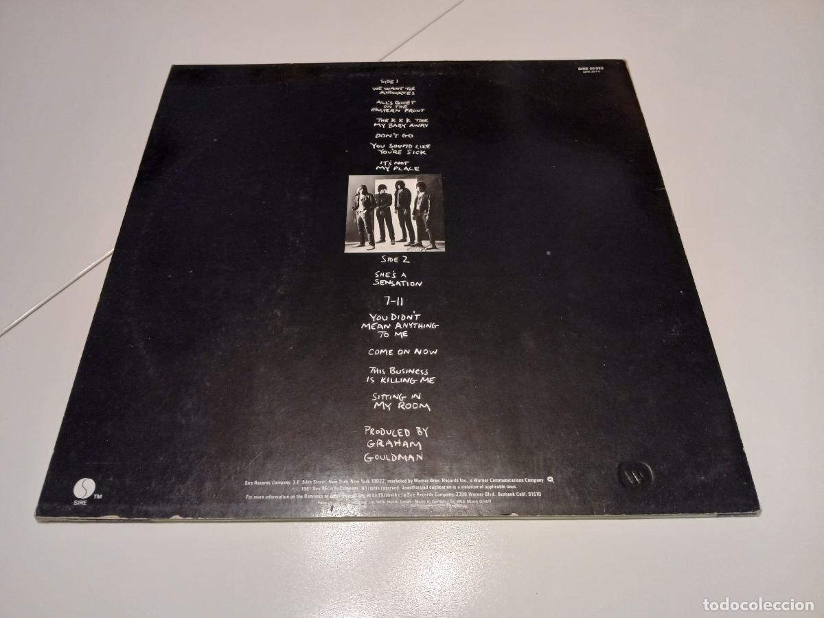 Discos de vinilo: Ramones &ndash; Pleasant Dreams- (1981) LP disco vinilo - Foto 7