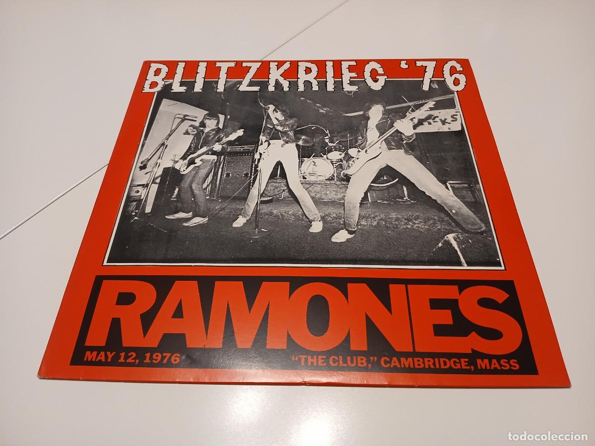 Discos de vinilo: Ramones &ndash; Blitzkrieg 76- (1989) LP disco vinilo - Foto 1