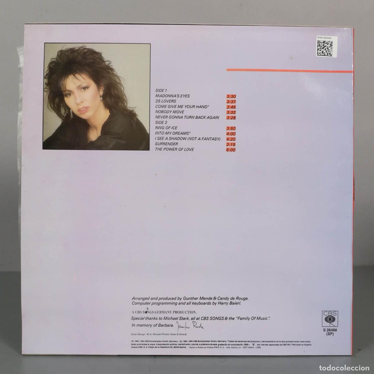 Discos de vinilo: LP. Jennifer Rush &ndash; Jennifer Rush - Foto 2