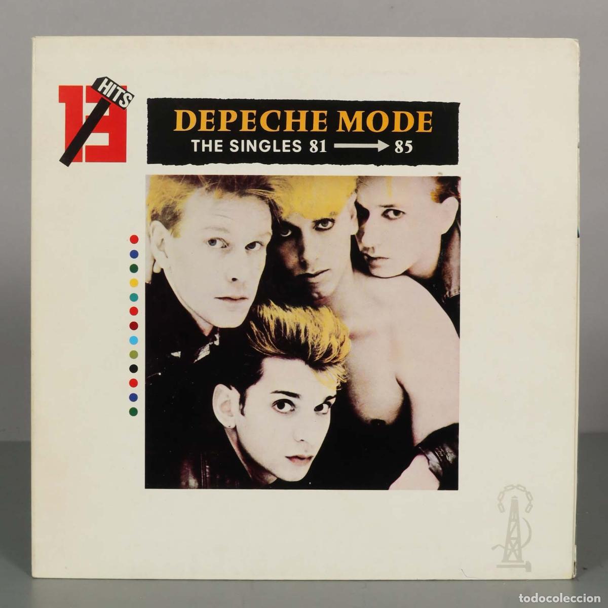 Discos de vinilo: LP. Depeche Mode &ndash; The Singles 81&rarr;85 - Foto 1