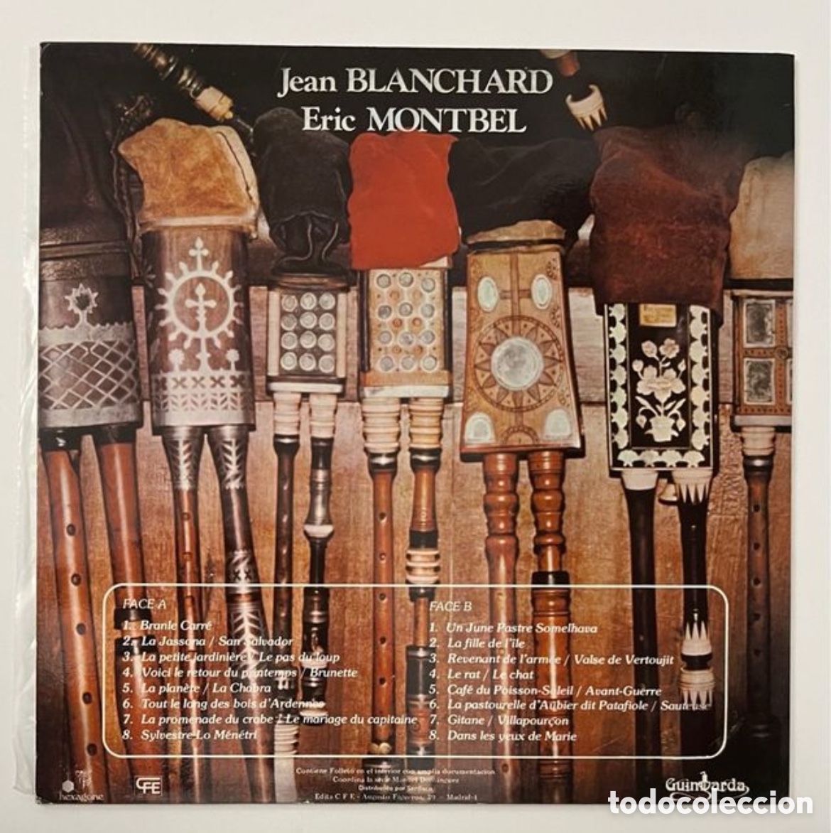 Discos de vinilo: Vinilo LP Cornamusas - Sello Guimbarda - Foto 2