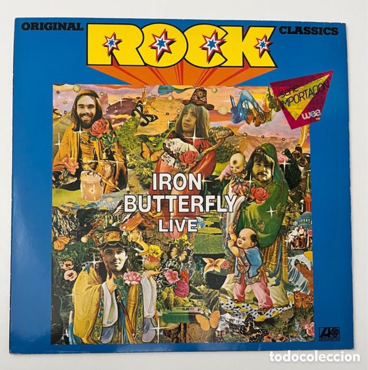 Discos de vinilo: Vinilo LP Iron Butterfly Live - Foto 1
