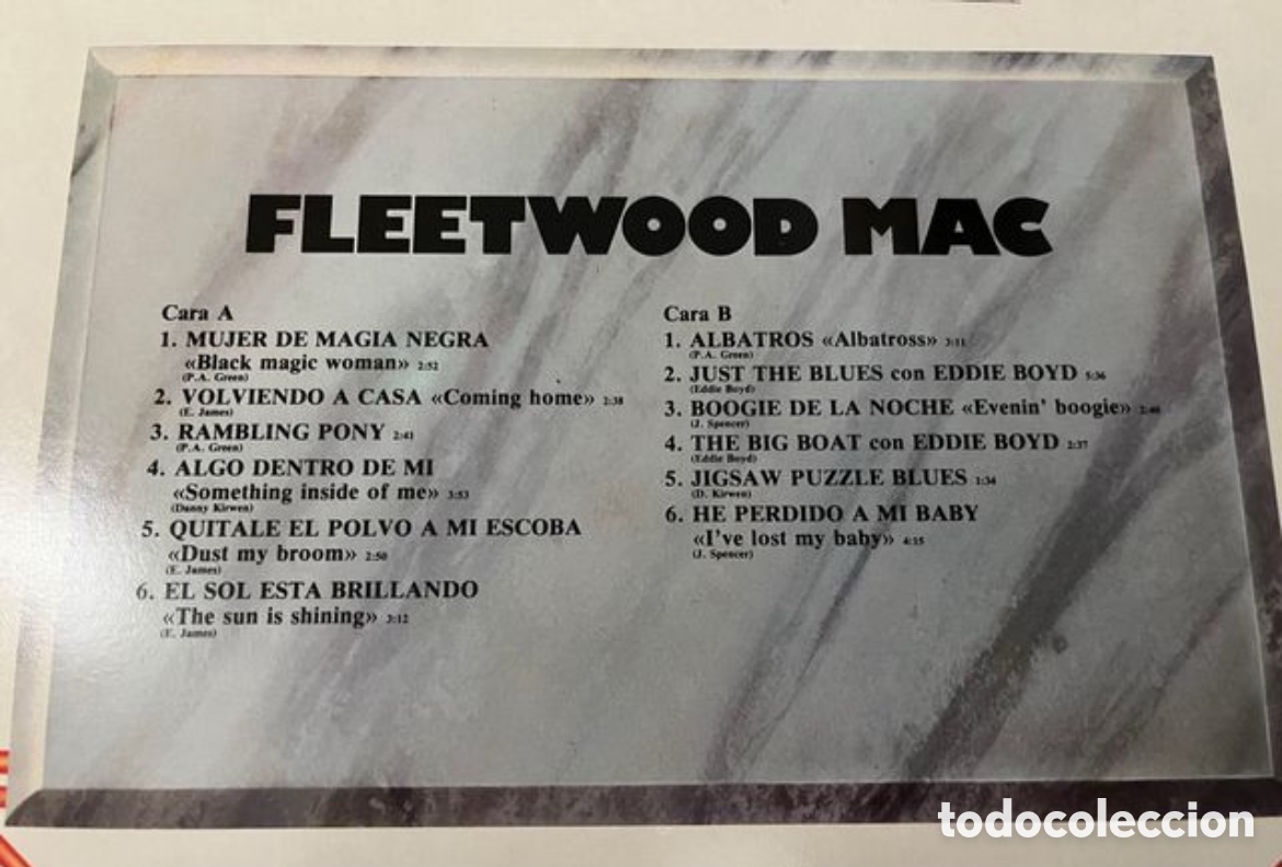 Discos de vinilo: Vinilo LP Fleetwood Mac - Foto 3