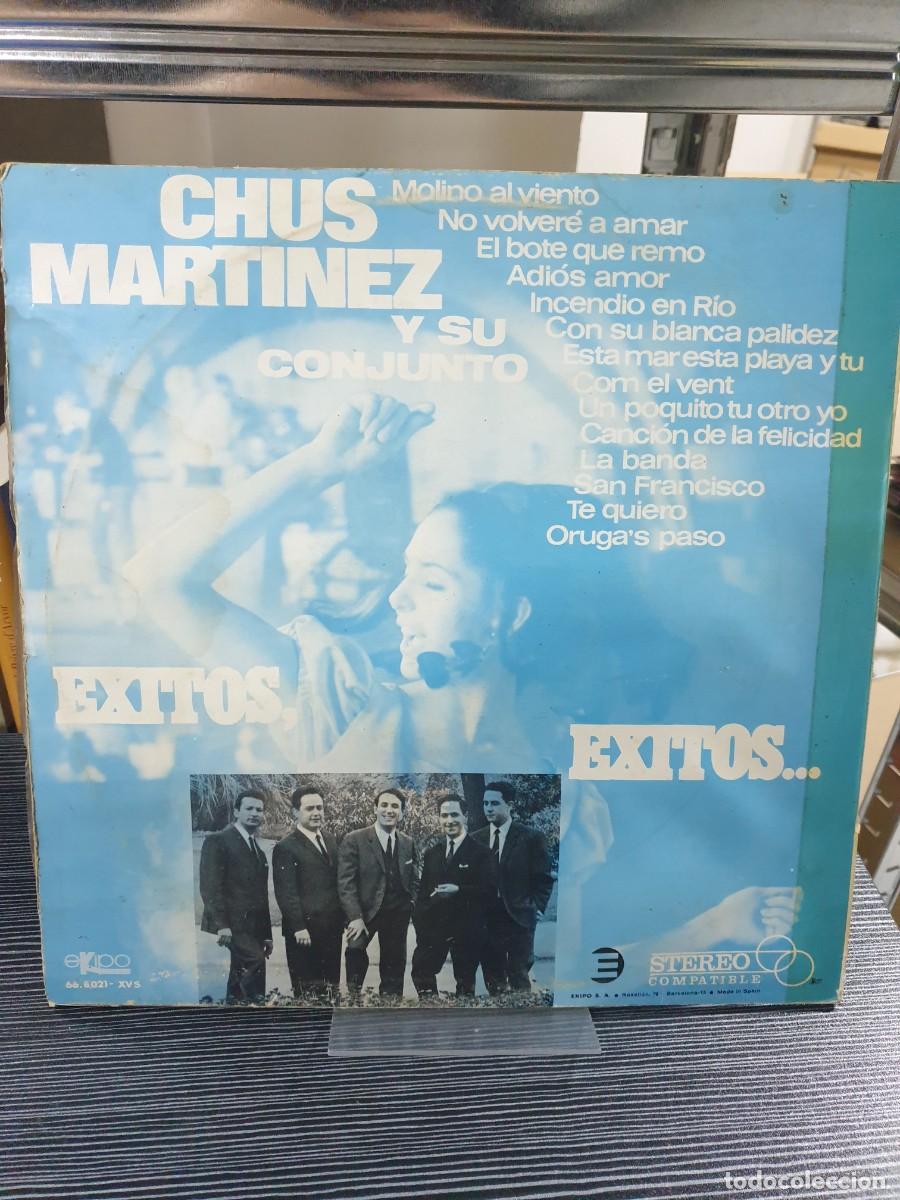 Discos de vinilo: Chus Mart&iacute;nez Y Su Conjunto &ndash; Exitos, Exitos, Exitos ... - Foto 2