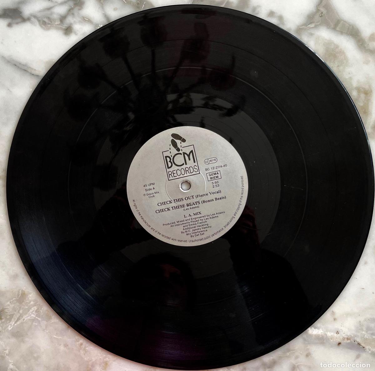Discos de vinilo: L.A. MIX CHECK THIS OUT. MAXI SINGLE 4 TEMAS - Foto 1