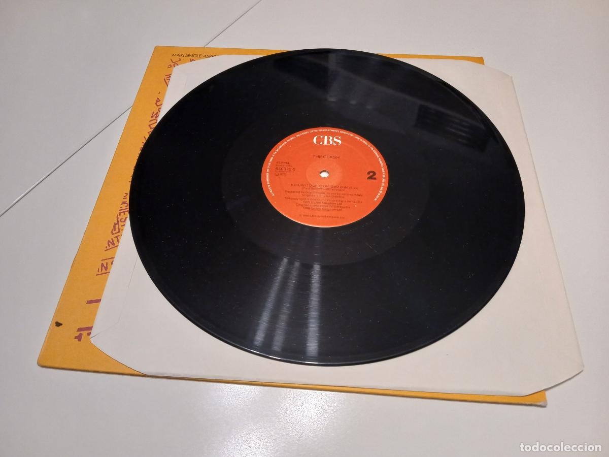 Discos de vinilo: The Clash &ndash; Return To Brixton (Extended Mixes)- (1990) maxi-single - Foto 4