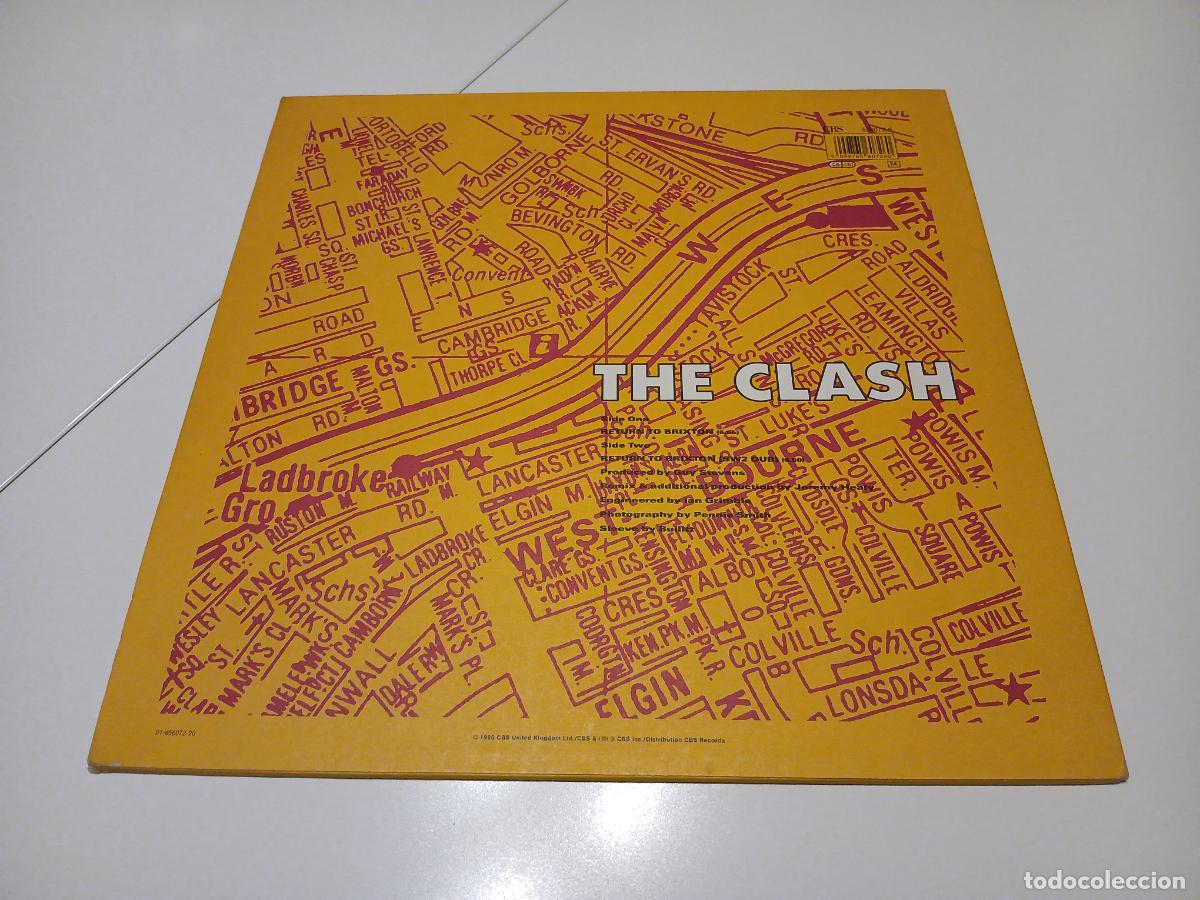 Discos de vinilo: The Clash &ndash; Return To Brixton (Extended Mixes)- (1990) maxi-single - Foto 7