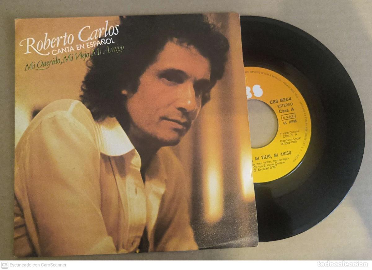 Discos de vinilo: ROBERTO CARLOS - LOTE 2 Singles - Foto 7