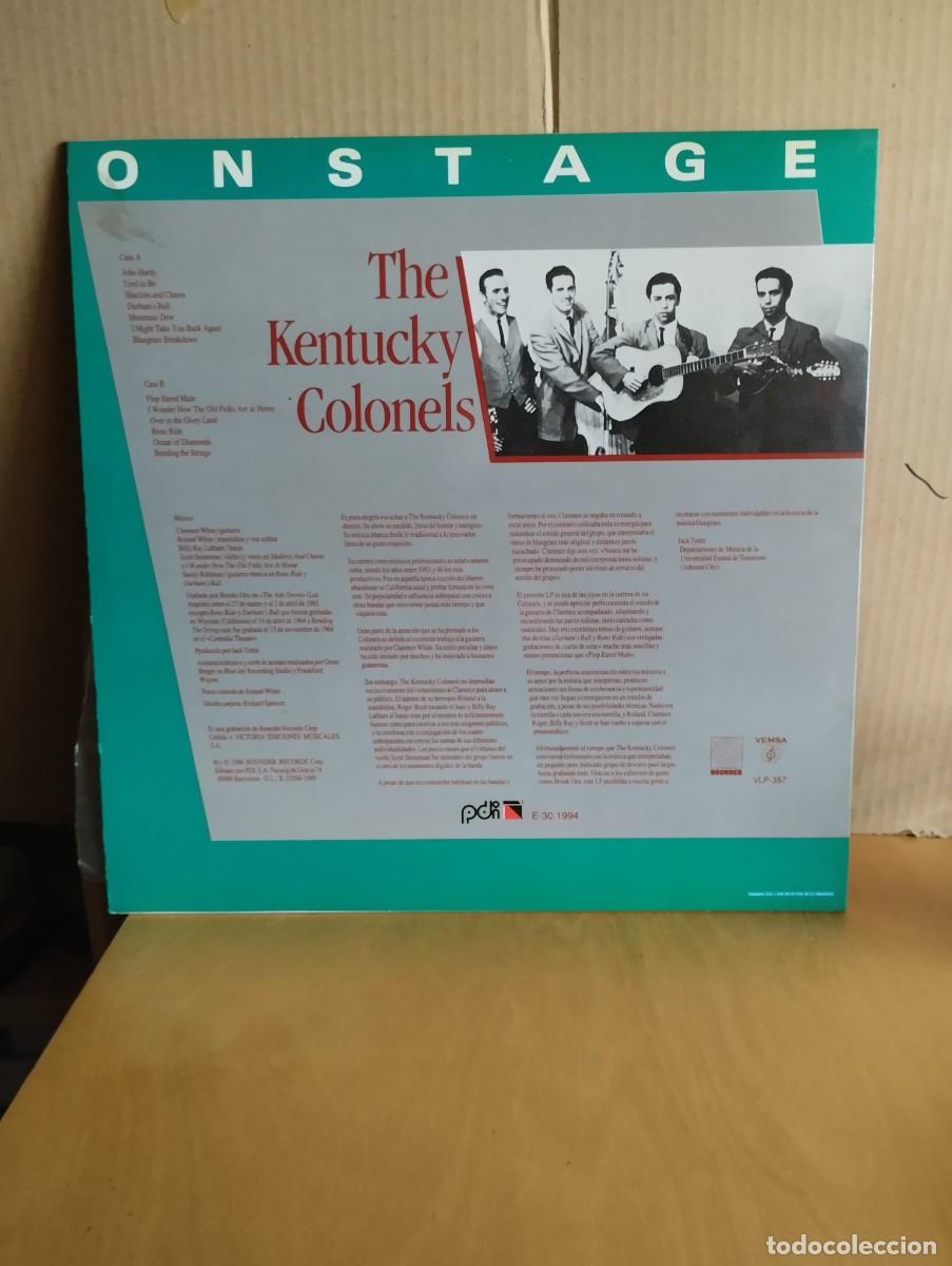 Discos de vinilo: THE KENTUCKY COLONELS ---- ON STAGE - Foto 2