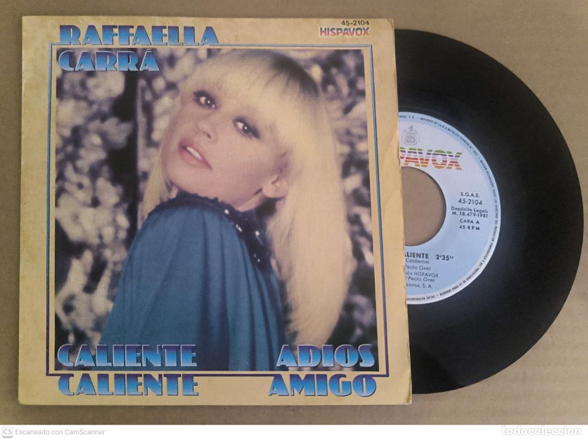 Discos de vinilo: RAFFAELLA CARRA - LOTE 2 Singles - Foto 7