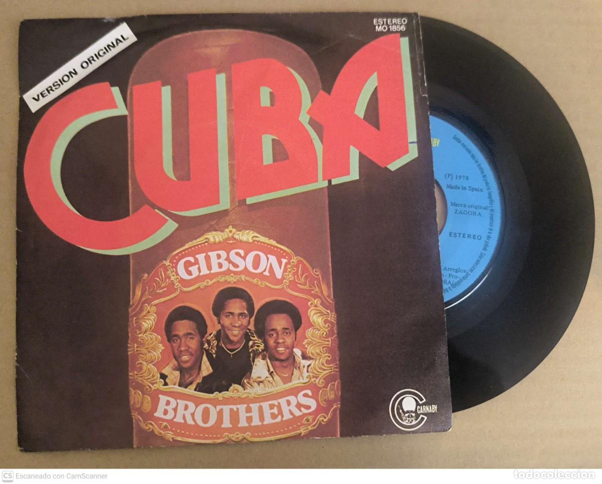 Discos de vinilo: GIBSON BROTHERS - Lote 3 Singles - Foto 4