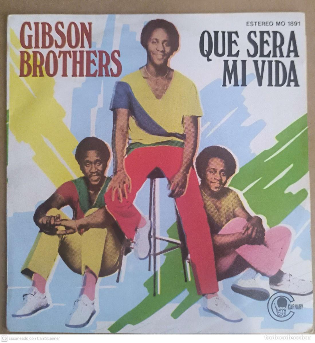 Discos de vinilo: GIBSON BROTHERS - Lote 3 Singles - Foto 5