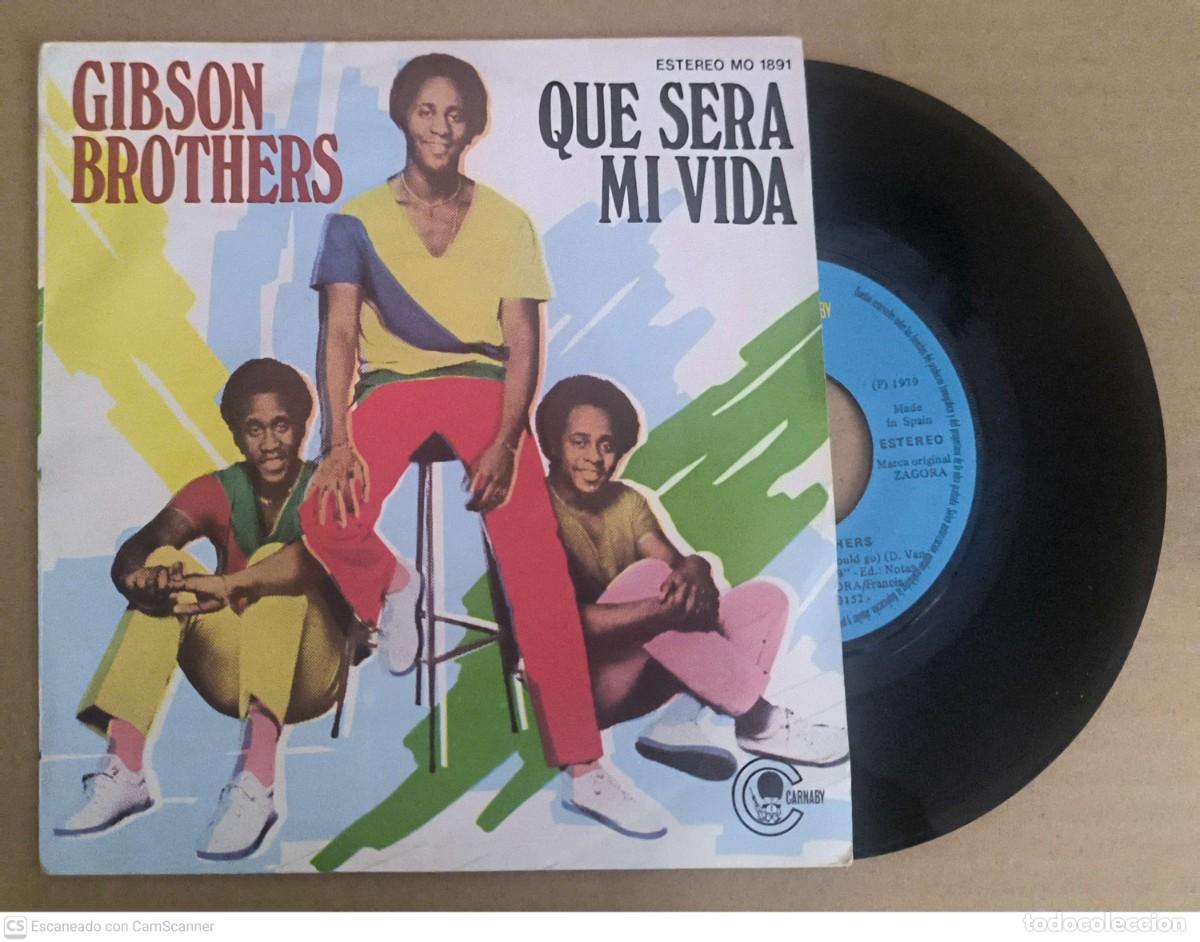 Discos de vinilo: GIBSON BROTHERS - Lote 3 Singles - Foto 7