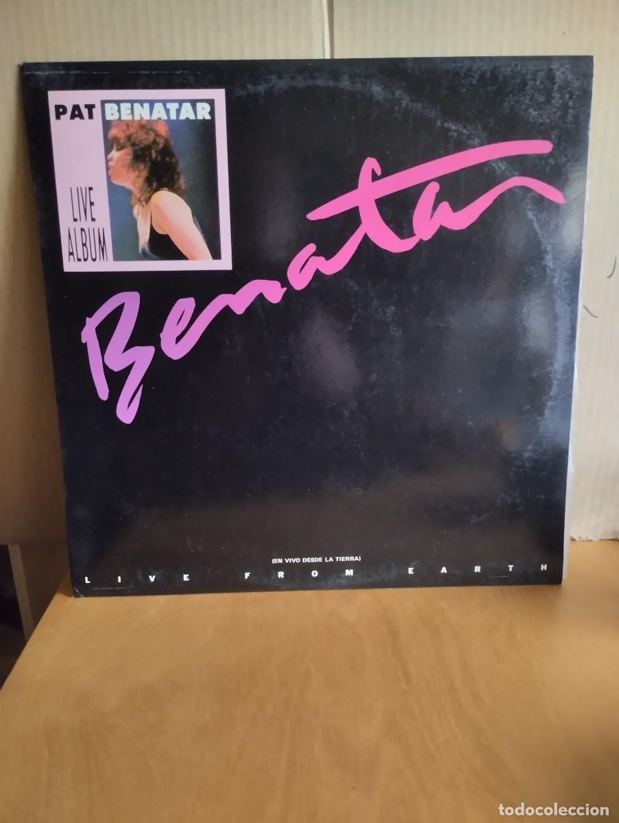 Discos de vinilo: PAT BENATAR ---- LIVE FROM EARTH - Foto 1