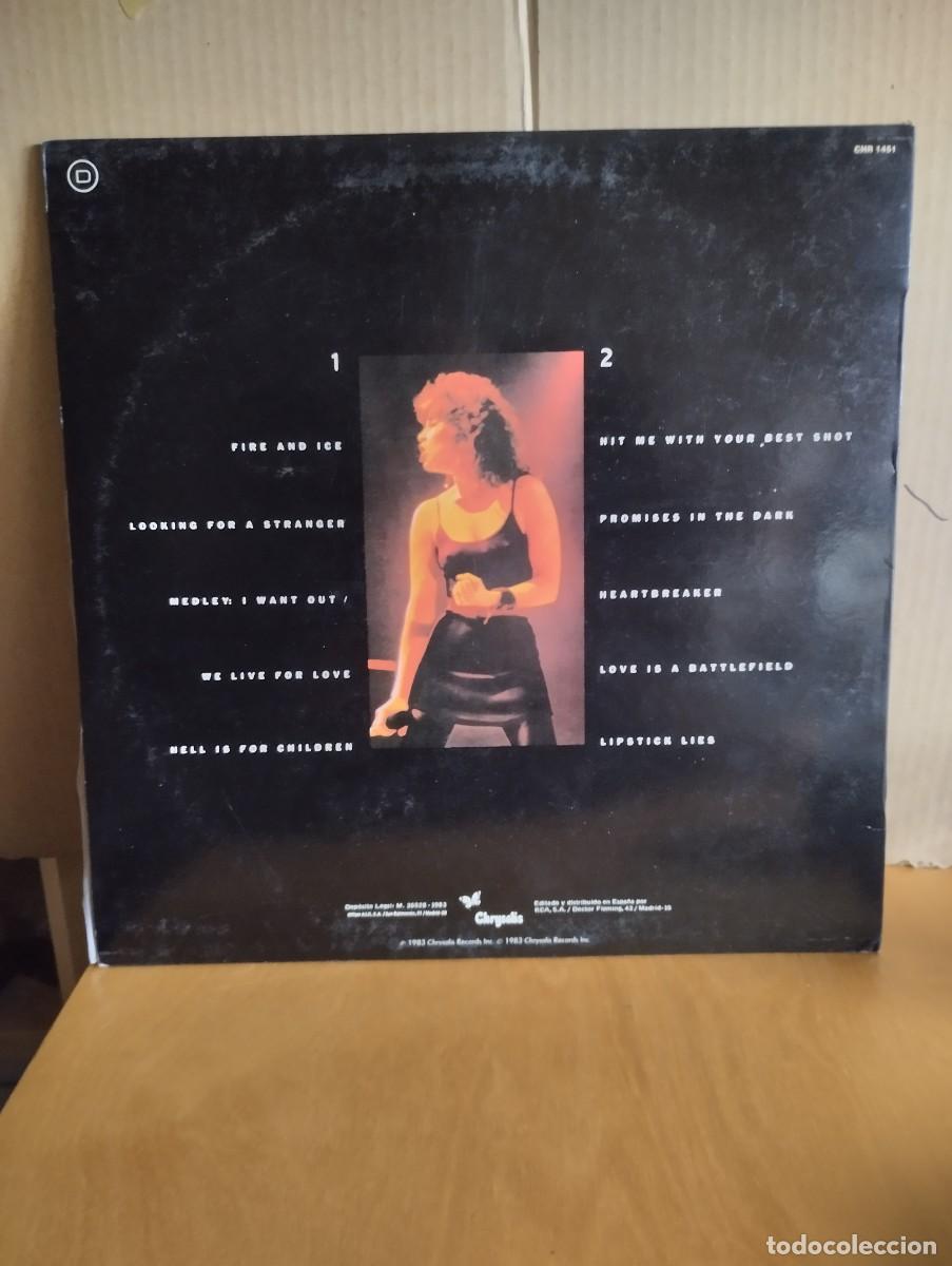 Discos de vinilo: PAT BENATAR ---- LIVE FROM EARTH - Foto 2