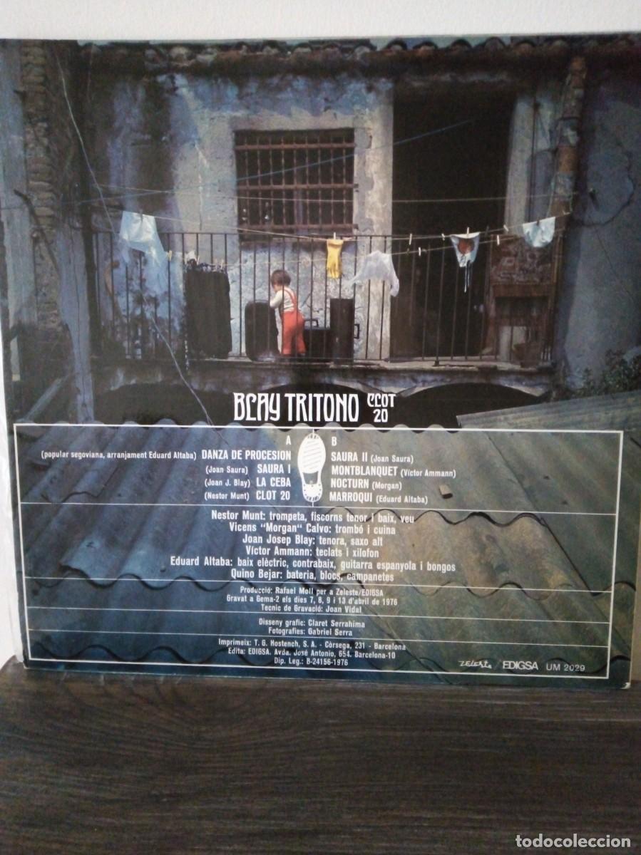Discos de vinilo: Blay Tritono, Clot 20, 1976. - Foto 2