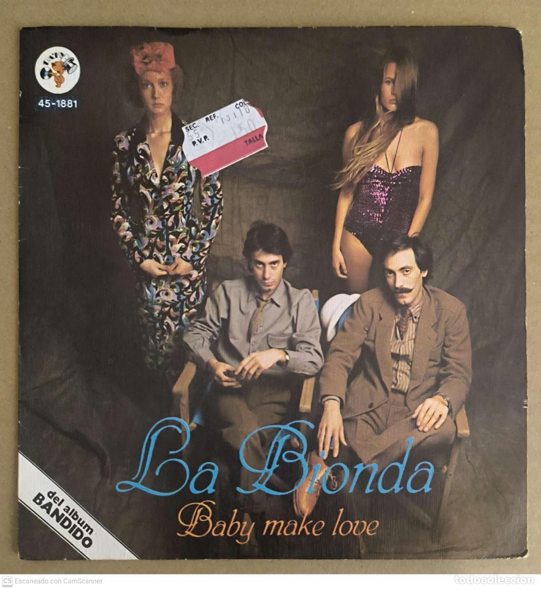Discos de vinilo: LA BIONDA - Lote 2 Singles - Foto 5