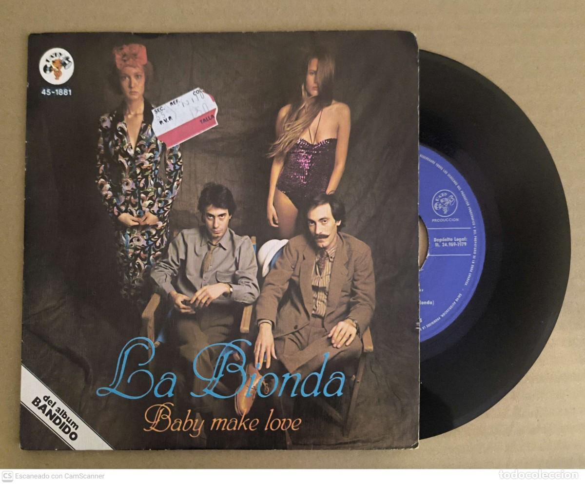 Discos de vinilo: LA BIONDA - Lote 2 Singles - Foto 7