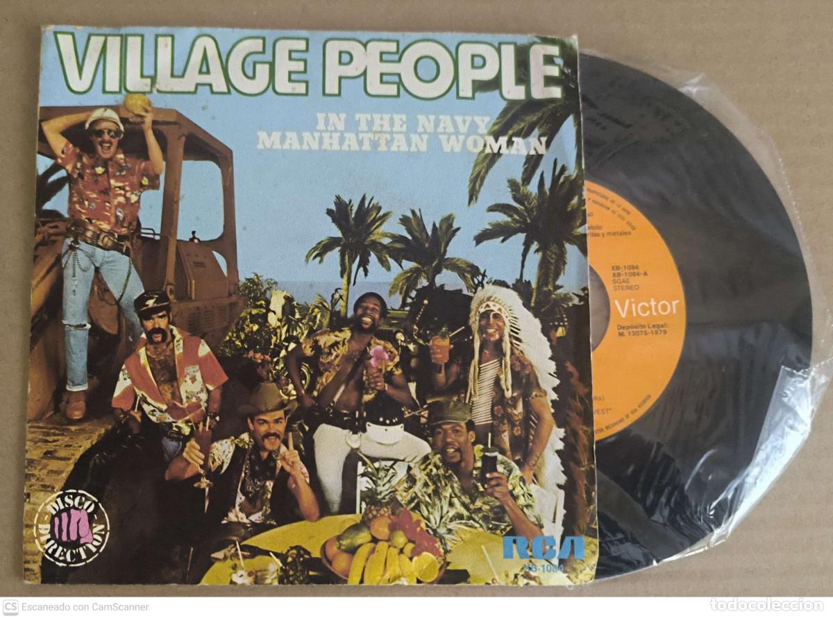 Discos de vinilo: VILLAGE PEOPLE - Lote 2 Singles - Foto 4