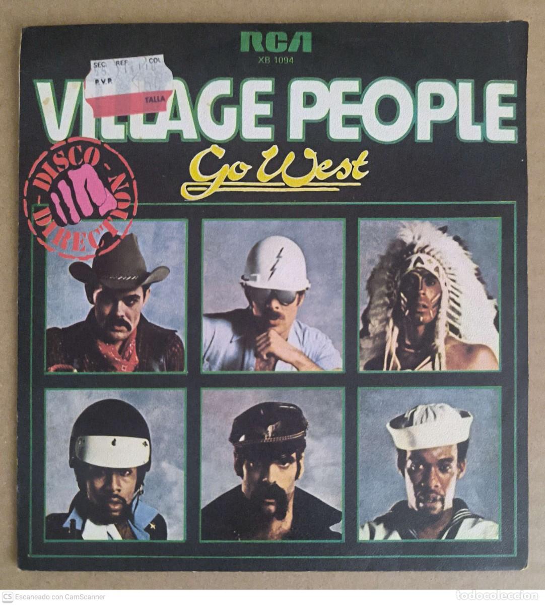 Discos de vinilo: VILLAGE PEOPLE - Lote 2 Singles - Foto 5