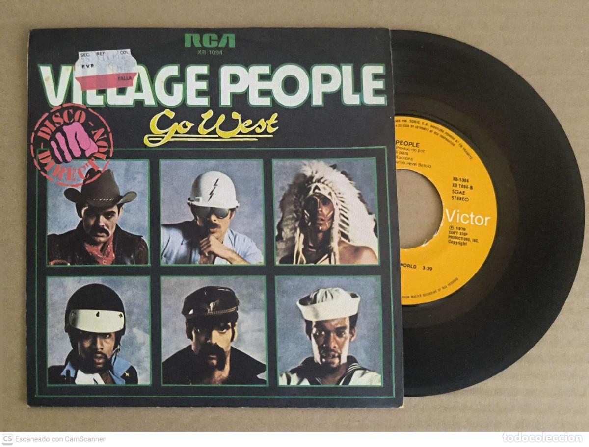 Discos de vinilo: VILLAGE PEOPLE - Lote 2 Singles - Foto 7