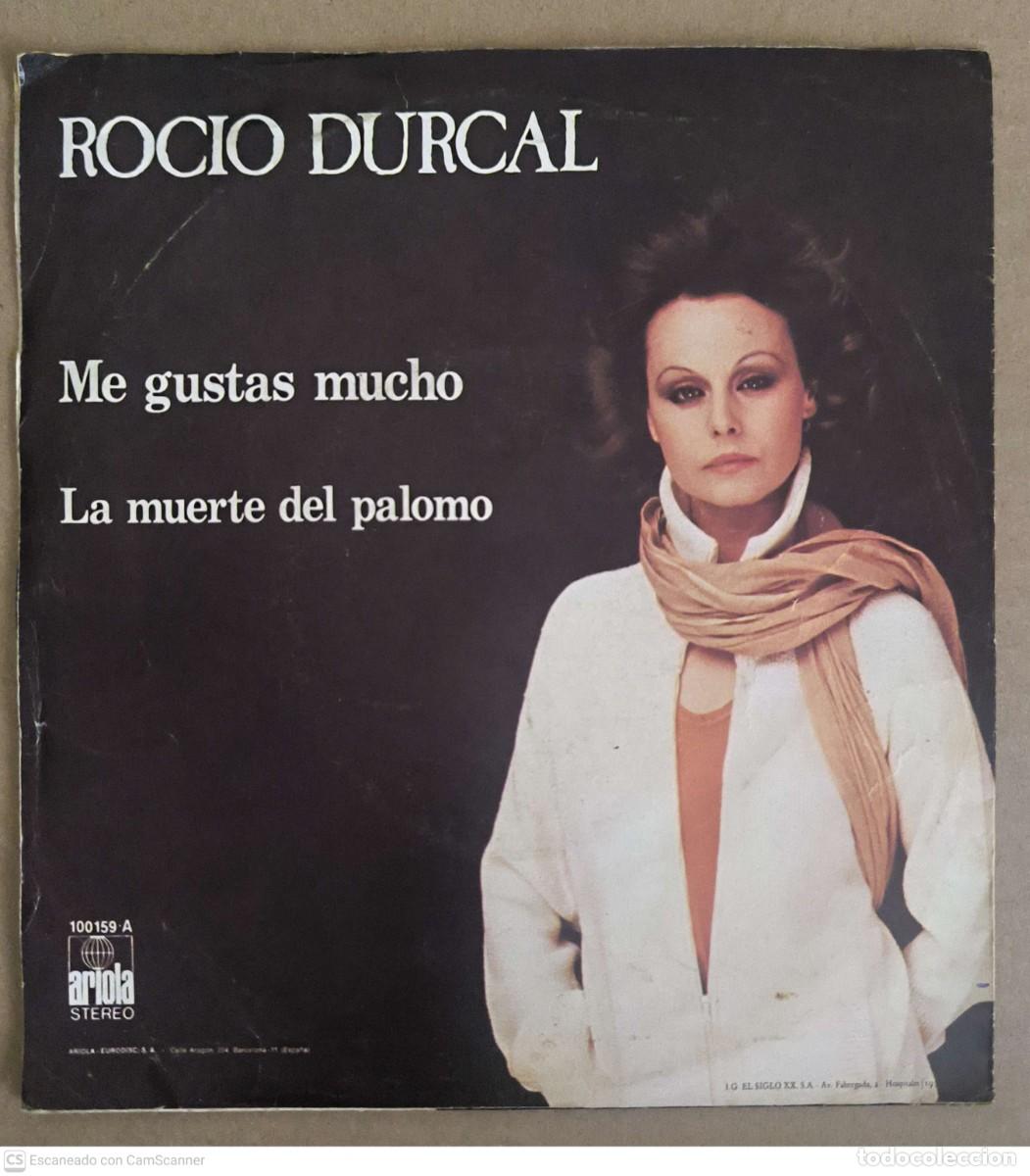 Discos de vinilo: ROCIO DURCAL - Lote 2 Singles - Foto 2