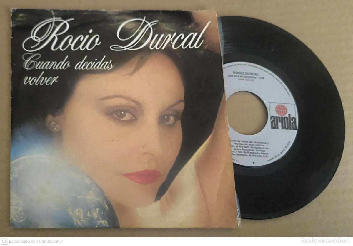 Discos de vinilo: ROCIO DURCAL - Lote 2 Singles - Foto 7