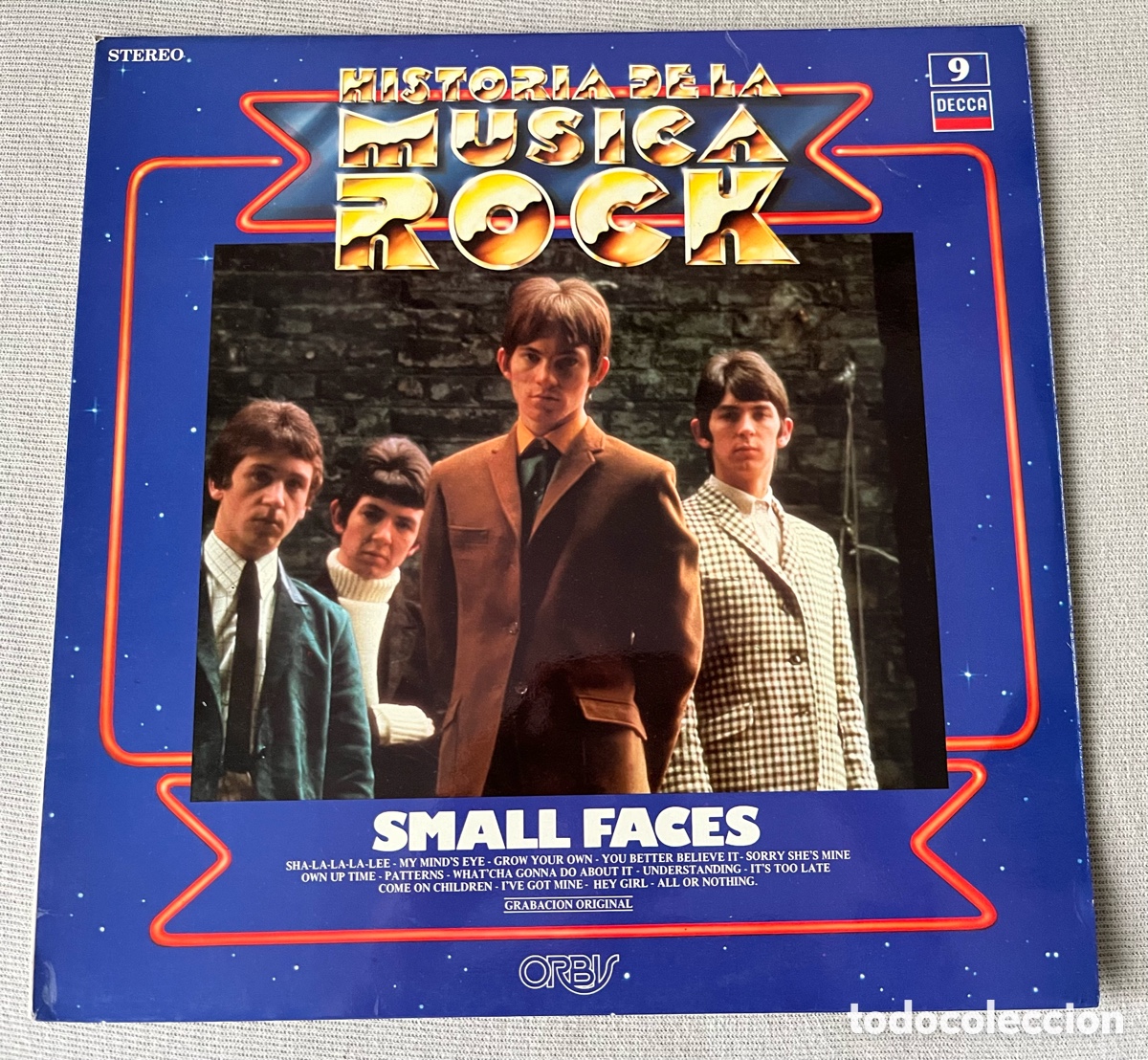 Discos de vinilo: Vinilo Small Faces - Historia de la M&uacute;sica Rock - Foto 1
