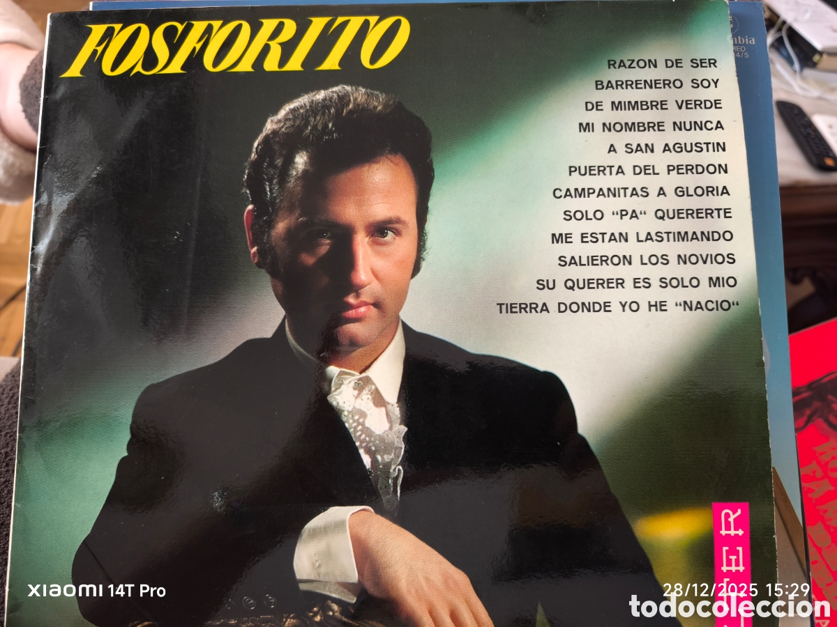 Discos de vinilo: Disco de Fosforito con dedicatoria incluida - Foto 1
