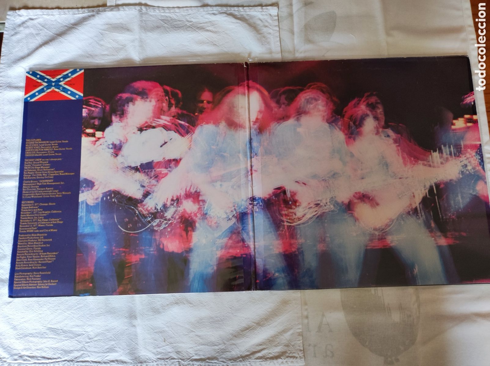 Discos de vinilo: THE OUTLAWS - BRING IT BACK LIVE - Foto 2