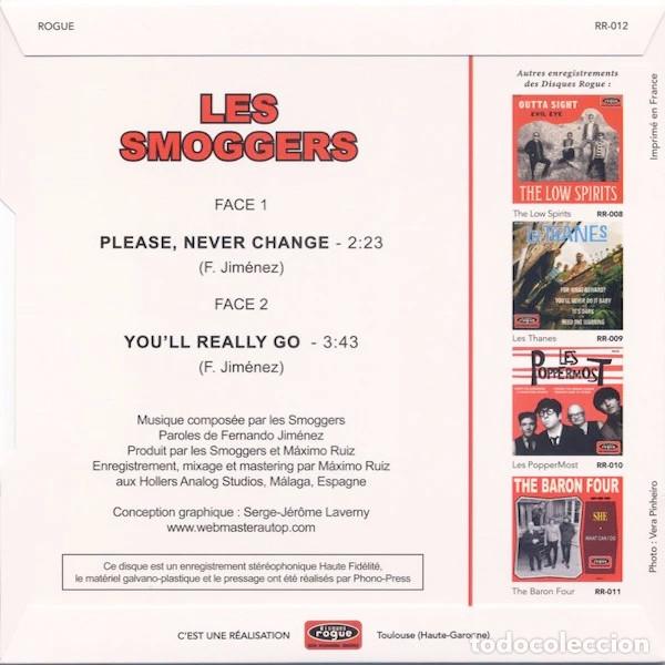 Discos de vinilo: LES SMOGGERS Please, Never Change (7&rdquo;) - Foto 2