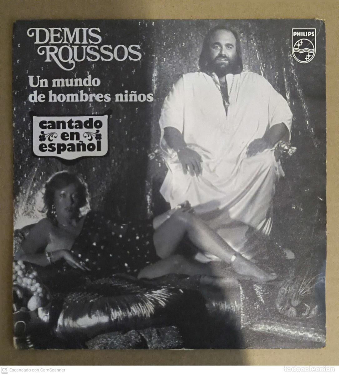 Discos de vinilo: Demis Roussos - Lote 2 Singles - Foto 2