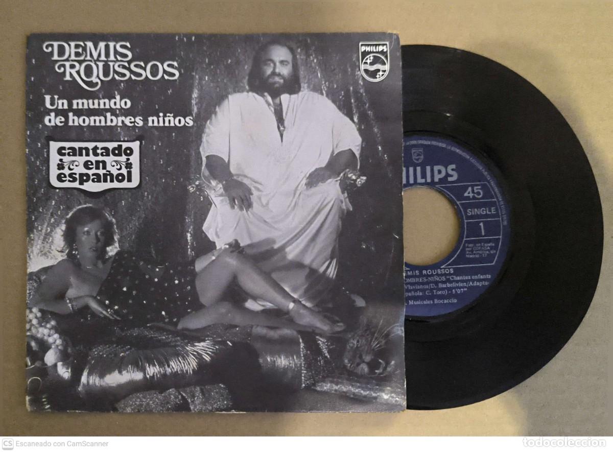 Discos de vinilo: Demis Roussos - Lote 2 Singles - Foto 4