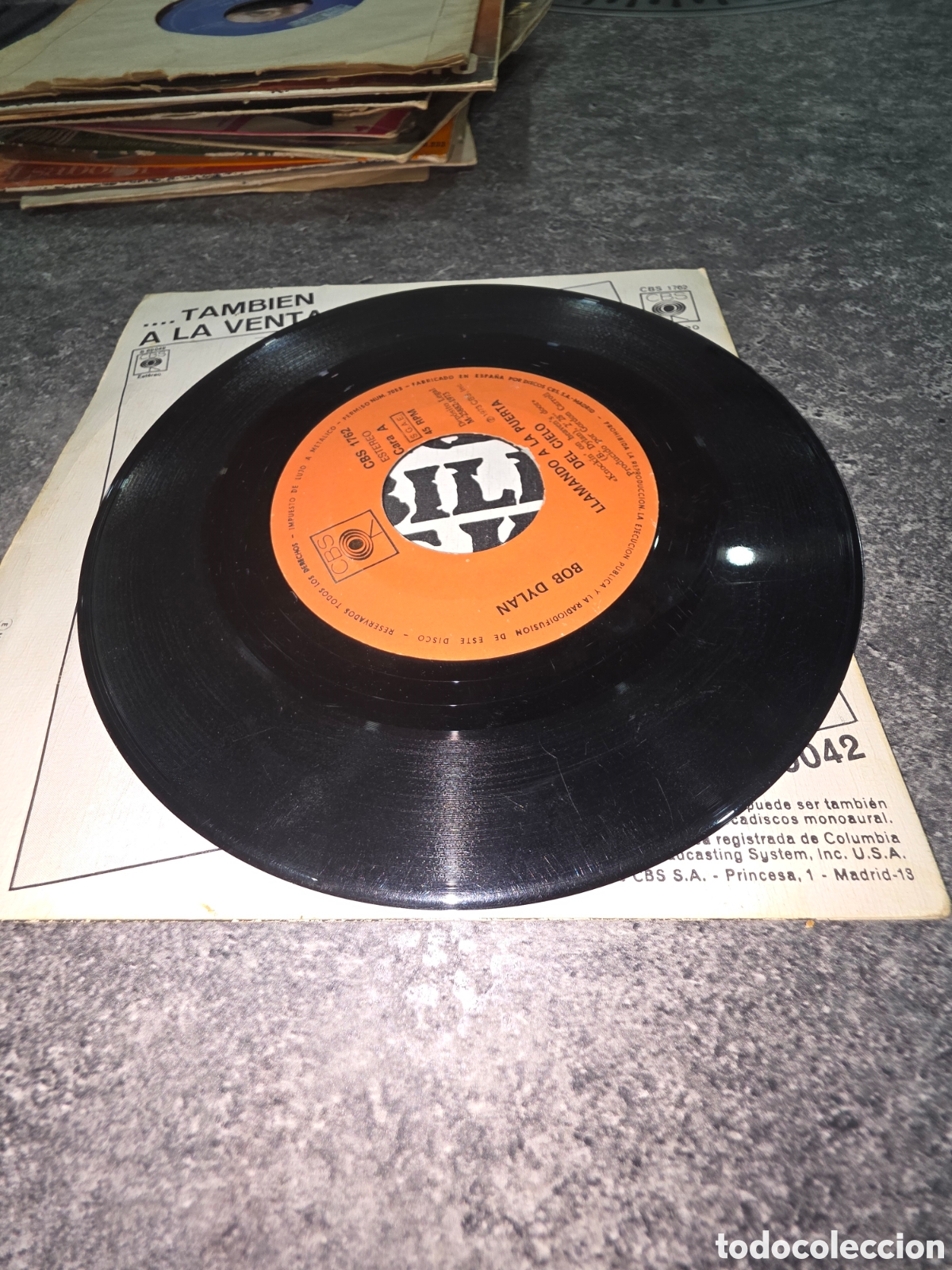 Discos de vinilo: Boba Dylan EP llamando a la puerta del cielo - Foto 5