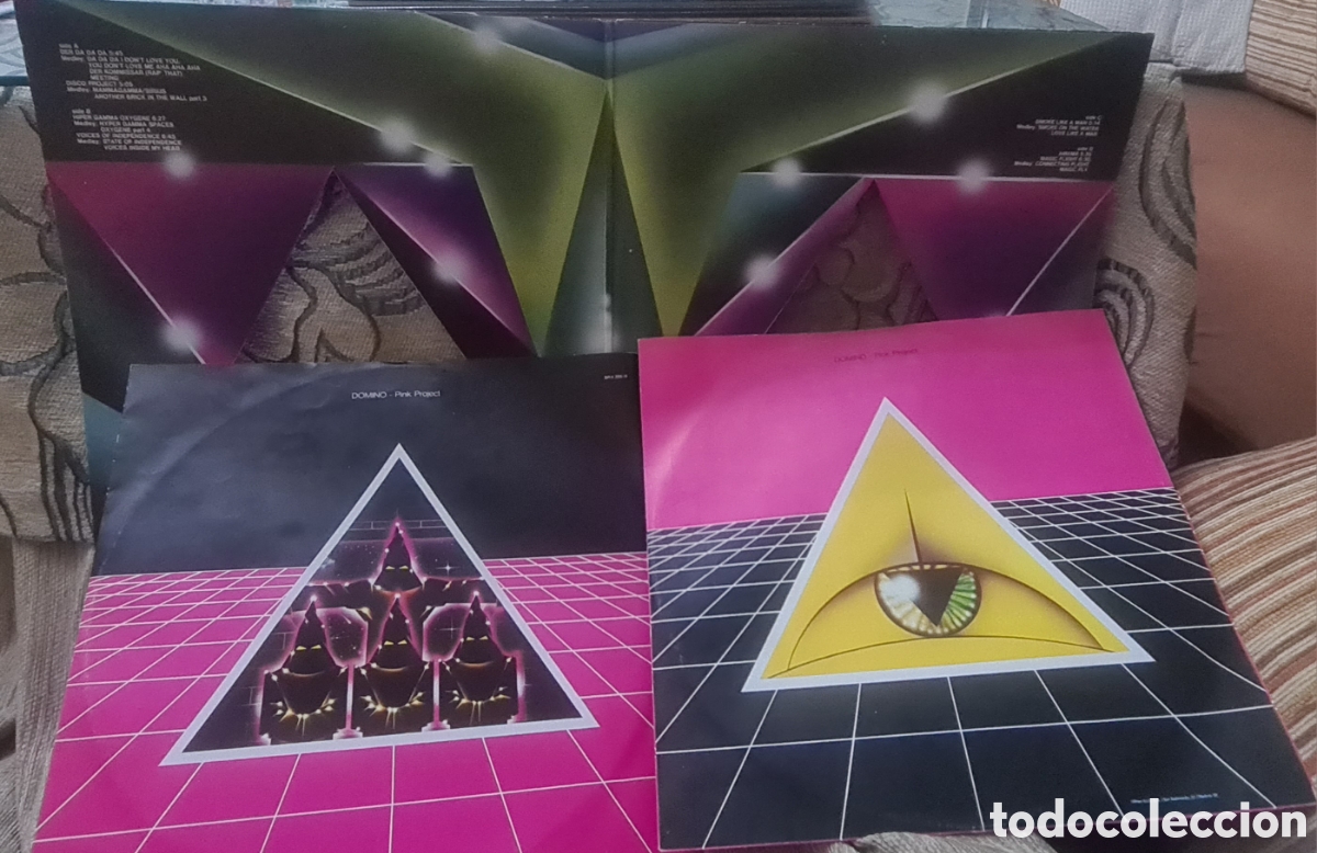 Discos de vinilo: Pink Project - Domino - Foto 4