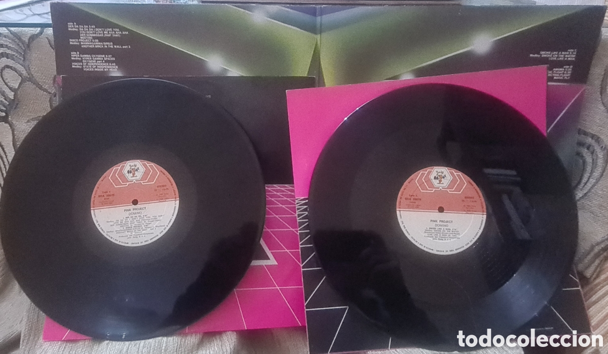 Discos de vinilo: Pink Project - Domino - Foto 5