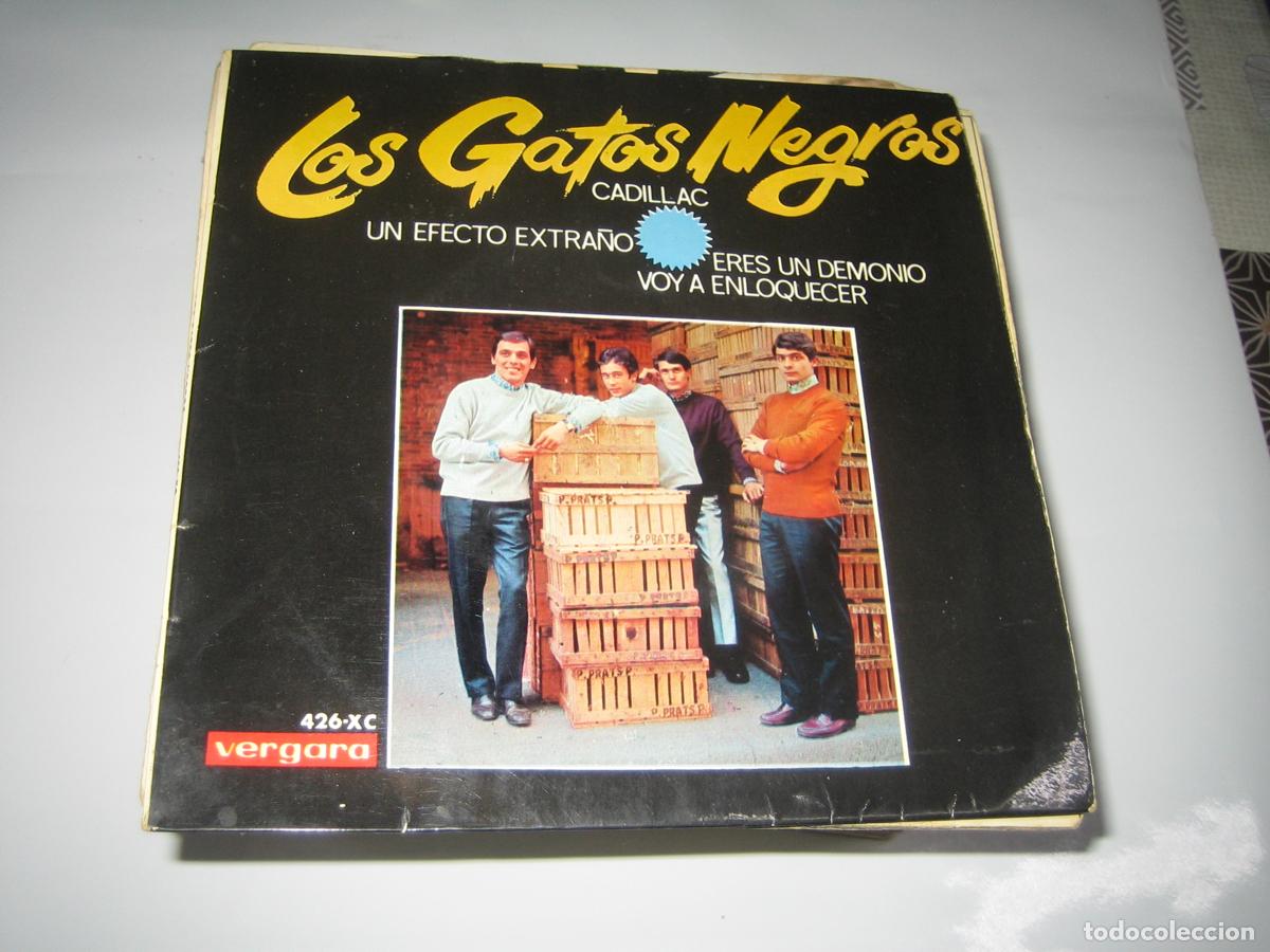 Discos de vinilo: DISCOFERTA - SINGLES /EP - LOS GATOS NEGROS - Foto 1